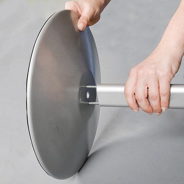 Infoständer Curved, DIN A3, Schwarz – Bild 4