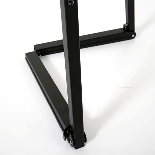 Mobile Staffelei Aluminium schwarz – Bild 7