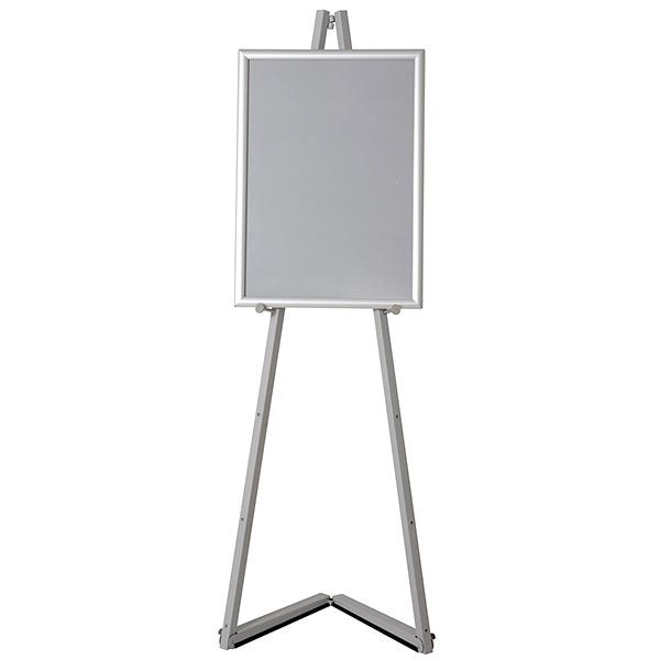 Mobile Staffelei Aluminium silber eloxiert – Bild 7
