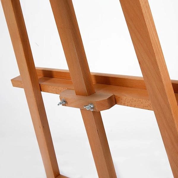 Moderne Holz Staffelei aus Buchenholz 5