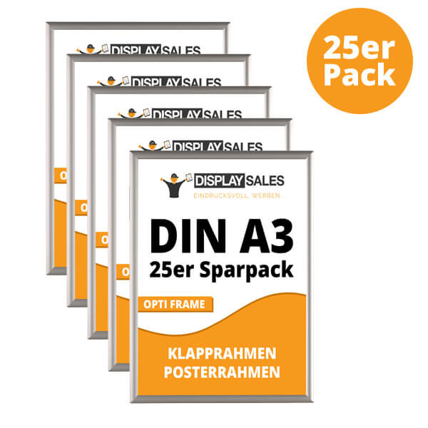 klapprahmen opti frame a3 25er pack