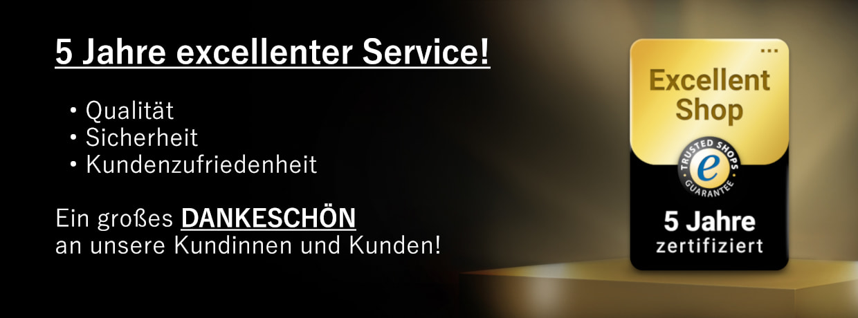 Trusted Shops Badge 5 Jahre