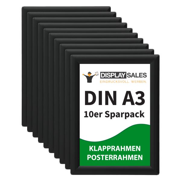 Klapprahmen Opti Frame Budget DIN A3 schwarz 10er Titelbild