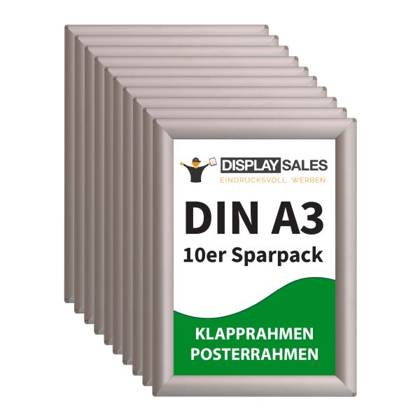 Klapprahmen Opti Frame Budget DIN A3 silber 10er Titelbild